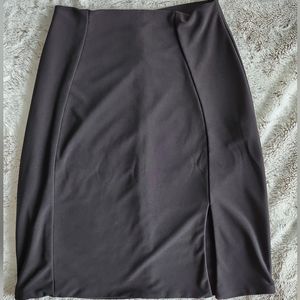 AYM Studio Vacation Mini Skirt in Midnight Black